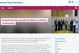 Swansea City of Sanctuary article